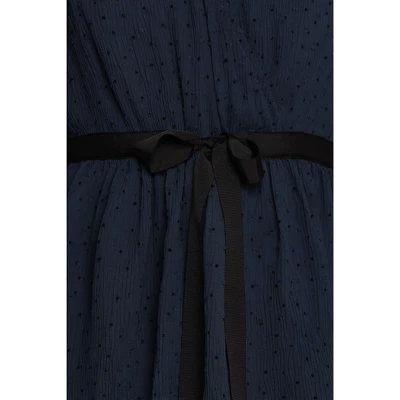 Petal And Pup Antoinette Long Sleeve Tiered Maxi Dress - Navy S 5 Petal And Pup Antoinette Long Sleeve Tiered Maxi Dress - Navy S - Image 5