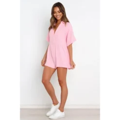 Petal And Pup Womens Winny Romper - Pink 0 12 Petal And Pup Womens Winny Romper - Pink 0 -Petal and Pup Store GUEST c84a7404 1590 412a aac3 3841bbcc9e59