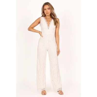 Petal And Pup Womens Eloise Lace Jumpsuit 5 Petal And Pup Womens Eloise Lace Jumpsuit - Image 5