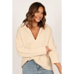 Petal And Pup Zala Vneck Collar Knit Sweater 13 Petal And Pup Zala Vneck Collar Knit Sweater -Petal and Pup Store GUEST d0a585cc fc94 46ed 9ede 7a61e8be756c