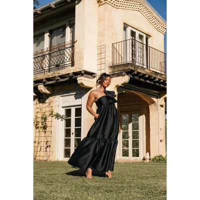 Petal And Pup Womens Betina Bow Front Maxi Dress 6 Petal And Pup Womens Betina Bow Front Maxi Dress - Image 6