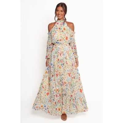 Petal And Pup Hilary Pleated Maxi Dress 4 Petal And Pup Hilary Pleated Maxi Dress - Image 4