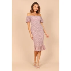 Petal And Pup Womens Claire Shirred Bodycon Off Shoulder Midi Dress 7 Petal And Pup Womens Claire Shirred Bodycon Off Shoulder Midi Dress -Petal and Pup Store GUEST d686a5af 5e96 4c1a b9eb 6f509e45a9d2