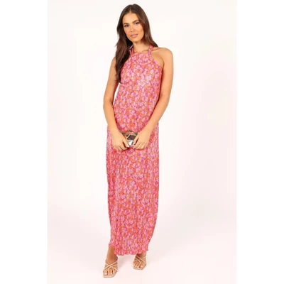Petal And Pup Womens Melody Plisse Halter Maxi Dress 7 Petal And Pup Womens Melody Plisse Halter Maxi Dress - Image 7