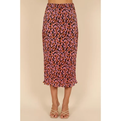 Petal And Pup Womens Minelli Pleat Midi Skirt 9 Petal And Pup Womens Minelli Pleat Midi Skirt - Image 9