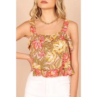 Petal And Pup Womens Pissaro Frill Cropped Top 6 Petal And Pup Womens Pissaro Frill Cropped Top - Image 6