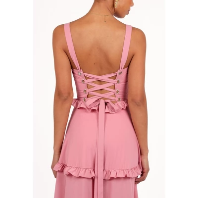 Petal And Pup Womens Lillee Tiered Maxi Dress 4 Petal And Pup Womens Lillee Tiered Maxi Dress - Image 4