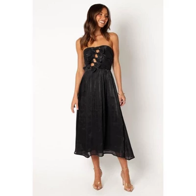 Petal And Pup Mila Strapless Midi Dress 5 Petal And Pup Mila Strapless Midi Dress - Image 5