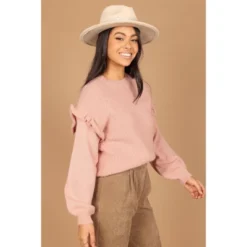 Petal And Pup Womens Bethany Drop Sleeve Ruffle Knit Sweater 8 Petal And Pup Womens Bethany Drop Sleeve Ruffle Knit Sweater -Petal and Pup Store GUEST e0f9de30 0ccc 4636 bf9d fccb47d50d66