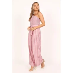 Petal And Pup Womens Amilia One Shoulder Jumpsuit