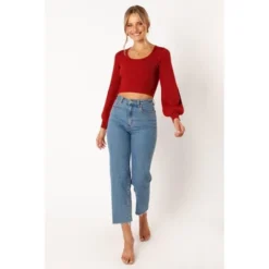 Petal And Pup Womens Daphne Crewneck Bubble Sleeve Knit Sweater 17 Petal And Pup Womens Daphne Crewneck Bubble Sleeve Knit Sweater -Petal and Pup Store GUEST e5bc8ee7 92a6 4d7c a2f2 de63c8bdd23e