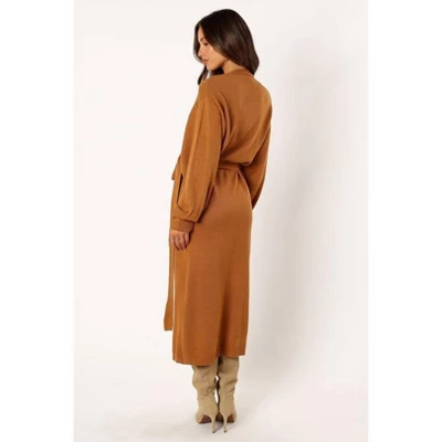 Petal And Pup Nova Wrap Knit Midi Dress 2 Petal And Pup Nova Wrap Knit Midi Dress - Image 2