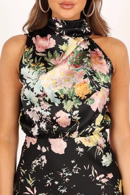 Petal And Pup Womens Anabelle Halter Neck Mini Dress 2 Petal And Pup Womens Anabelle Halter Neck Mini Dress - Image 2