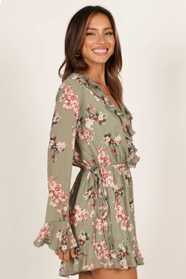 Petal And Pup Womens Rilynn Frill Long Sleeve Playsuit 3 Petal And Pup Womens Rilynn Frill Long Sleeve Playsuit - Image 3