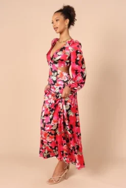 Petal And Pup Womens Teena Puff Sleeve Cutout Midi Dress 11 Petal And Pup Womens Teena Puff Sleeve Cutout Midi Dress -Petal and Pup Store GUEST f0b81760 a752 43ce 858e b5fb62984251