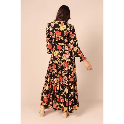 Petal And Pup Women's Wrap Jacket Maxi Dress 2 Petal And Pup Women's Wrap Jacket Maxi Dress - Image 2