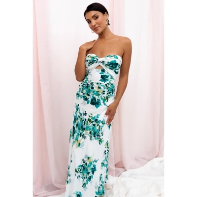 Petal And Pup Womens Teagan Strapless Midi Dress 1 Petal And Pup Womens Teagan Strapless Midi Dress