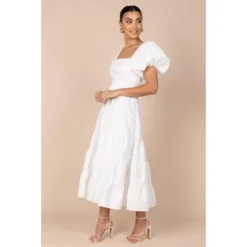 Petal And Pup Womens Annette Puff Sleeve Shirred Midi Dress 10 Petal And Pup Womens Annette Puff Sleeve Shirred Midi Dress -Petal and Pup Store GUEST f4725d93 6ec8 4241 b62f 7294866851ac