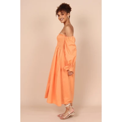 Petal And Pup Womens Domenica Off Shoulder Midi Dress 4 Petal And Pup Womens Domenica Off Shoulder Midi Dress - Image 4