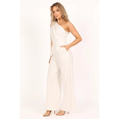 Petal And Pup Womens Sadie One Shoulder Jumpsuit 3 Petal And Pup Womens Sadie One Shoulder Jumpsuit - Image 3