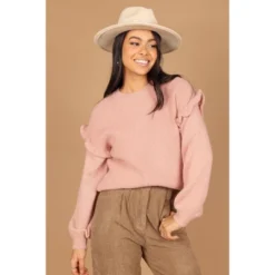 Petal And Pup Womens Bethany Drop Sleeve Ruffle Knit Sweater 11 Petal And Pup Womens Bethany Drop Sleeve Ruffle Knit Sweater -Petal and Pup Store GUEST fac9f10f bf08 4061 b26f 402c7dd92ef8