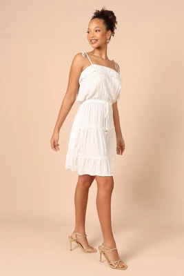 Petal And Pup Womens Twist Tie Shoulder Mini Dress 4 Petal And Pup Womens Twist Tie Shoulder Mini Dress - Image 4