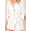 Petal And Pup Womens Tuilly Long Sleeve Romper