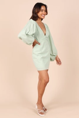 Petal And Pup Womens Emilina Long Sleeve Mini Dress 4 Petal And Pup Womens Emilina Long Sleeve Mini Dress - Image 4