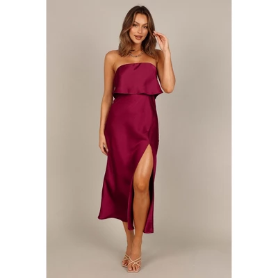 Petal And Pup Womens Vienna Strapless Midi Dress 6 Petal And Pup Womens Vienna Strapless Midi Dress - Image 6